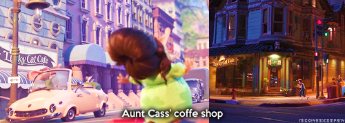 mickeyandcompany:  Some Zootopia easter eggs (adapted from Oh My Disney)   > u< <3