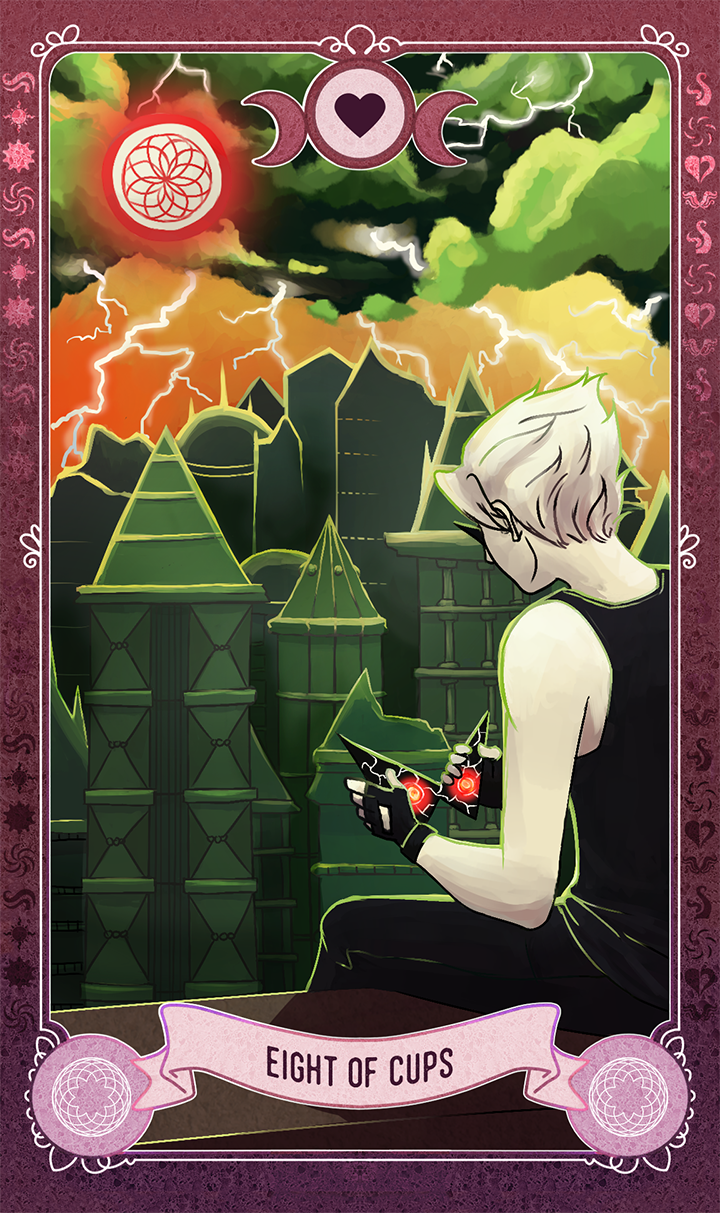 act6tarotproject: THE ACT 6 TAROT ANTHOLOGY: THE MINOR DECK (EIGHTS) Eight of Wands