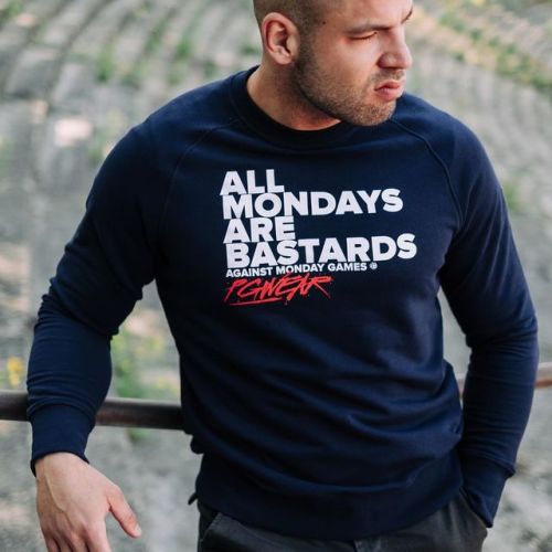 A clear message for tomorrow: F*CK MONDAYS! #pgwear #onthestreet #inthestadium https://www.instagram