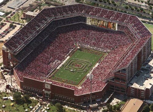 Porn Pics IN A COUPLE YEARS THIS WILL BE SOONERS STADIUM