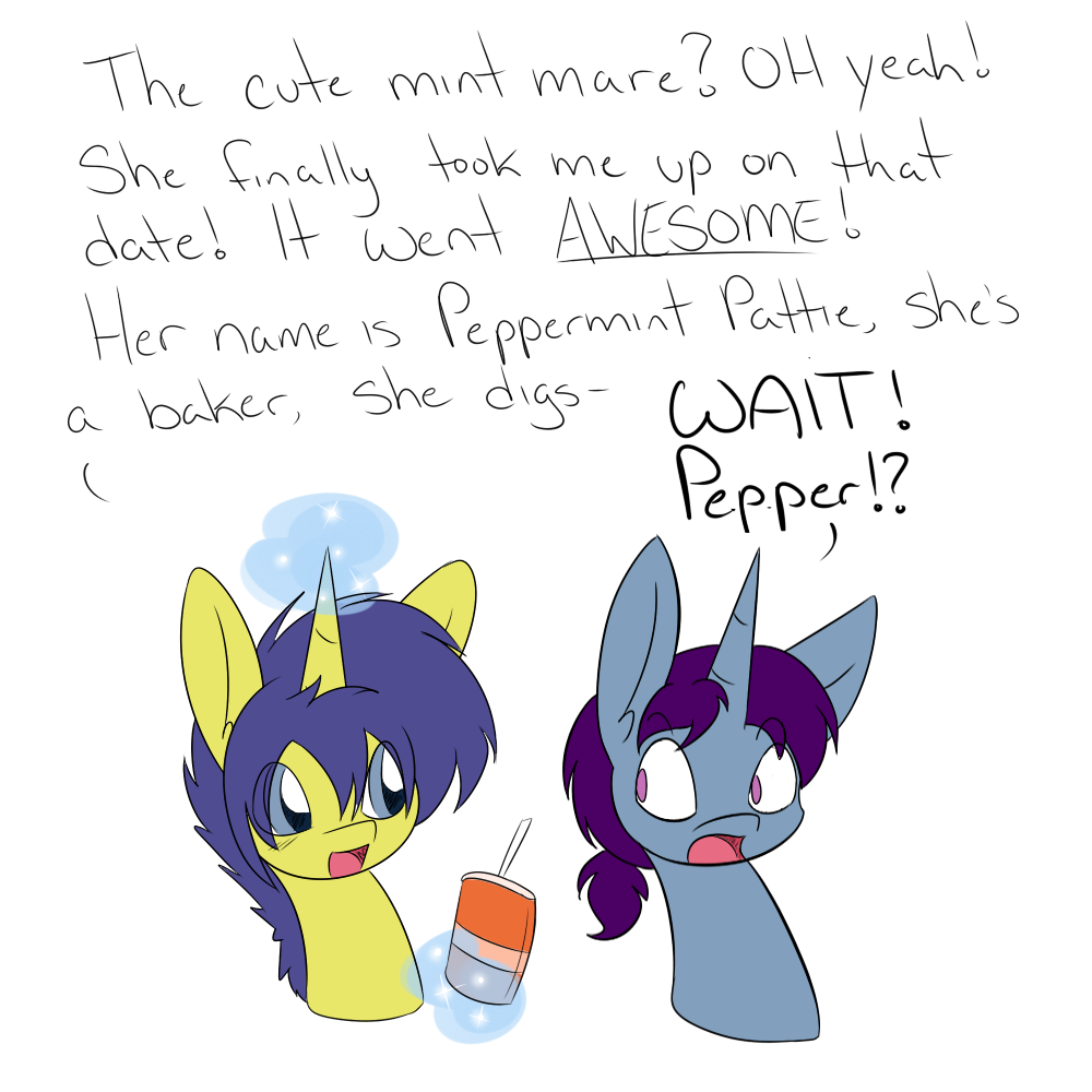 ask-peppermint-pattie:Trigger: Thinking about it… I’m surprised we didn’t see