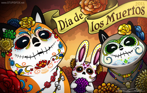 dia de los muertos - ilustraciones