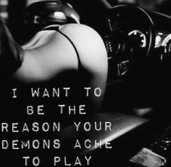 voodooprincessrn:Let our demons play   >Forbidden