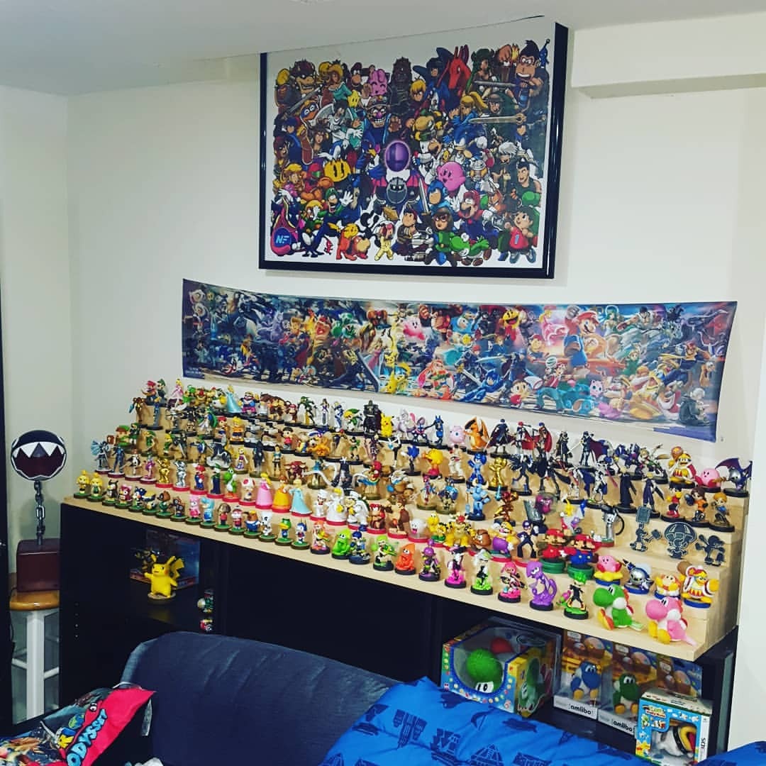 Collecting My new #Amiibo display I this using...