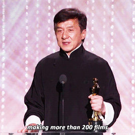 chatnoirs-baton: Jackie Chan receives honorary Academy Award at the 2016 Governors