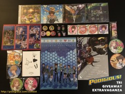 podigious:  🎉🎁 Welcome to the third Podigious Tri Giveaway Extravaganza!! 🎁🎉  Hey Digi-fans! To celebrate the release of Tri Chapter 2, we’re holding another giveaway of the Tri prizes Jeff and Ashley got from their recent trip to Japan