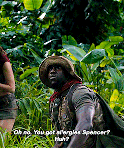bob-belcher:  All I’m saying is that I don’t have my Claritin, okay? And I’m allergic to almost everything.Jumanji: Welcome to the Jungle (2017) Dir. Jake Kasdan