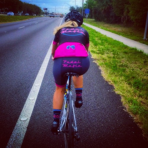 cyclechicksunite:#CycleChicksApproved. We are absolutely loving this @pedalmafia #MiamiVibes Female 