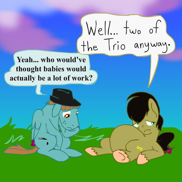 askthebronytrio:  Hail’s busy with that whole fatherhood thing, but we can keep