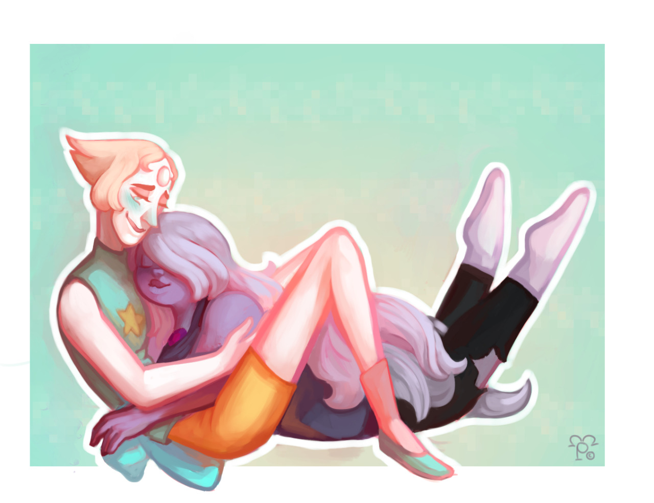 lifewhatisthat:  These two are so cute together  haha cool mum and bird mum cuddling,