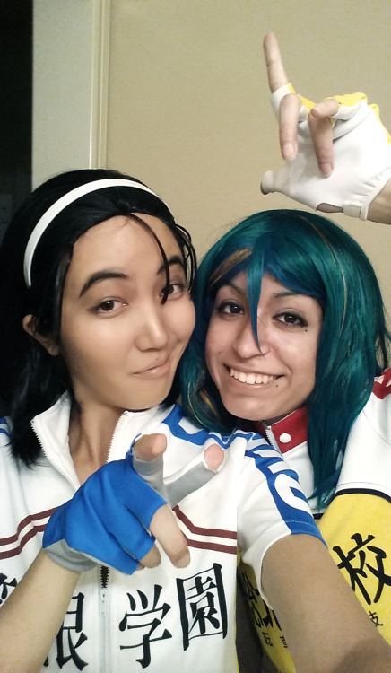 me and the bae (me as Toudou, thefourthimpact as Maki-chan)