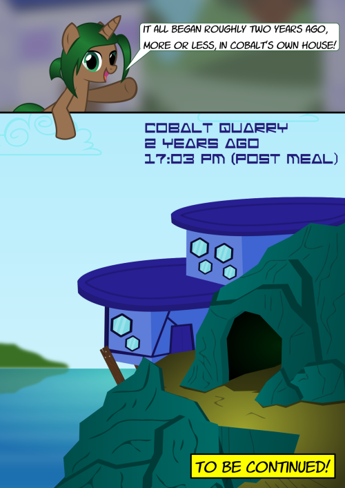 askthecookies:  Comic: Cobalt Origins - Part I  =O