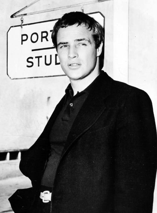 mildredsfierce:  Marlon Brando, 1953.