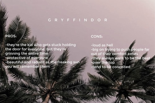 slyherin:  pros and cons of hogwarts houses (x)
