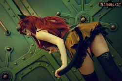 Steamgirlofficial:  Cats Often Play With Their Own Tails For A Variety Of Reasons,