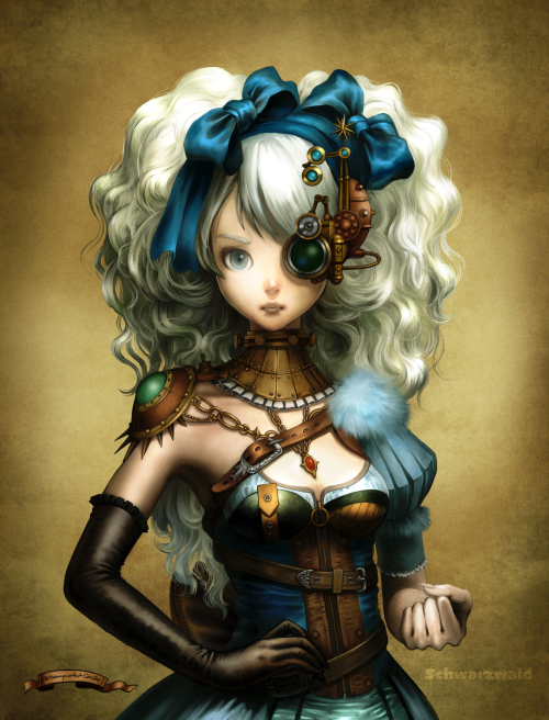 steampunktendencies:  Illustrations by  adult photos