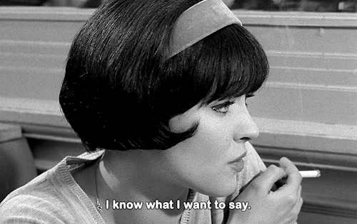 emmanuelleriva:Vivre sa vie (1962) dir. Jean-Luc Godard