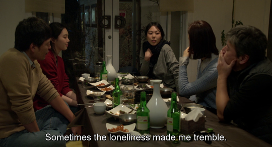 beingharsh:On the Beach at Night Alone (2017), dir. Hong Sang-soo