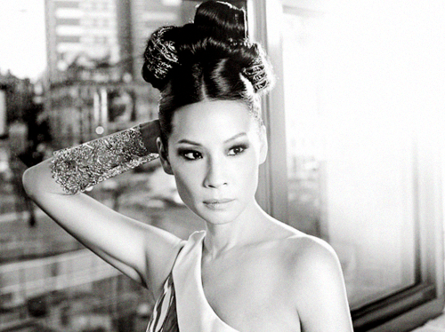 Porn krungy:  Lucy Liu photographed by Randee photos