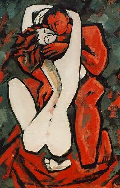 carpethedamndiem:  Ivan Koulakov, “Lovers” (1967)