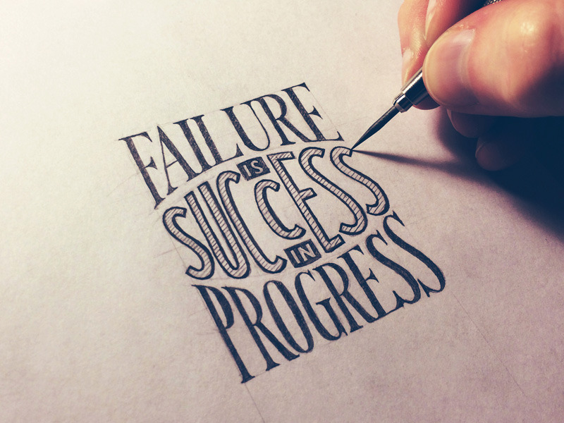 trendgraphy:  Failure Is Success In Progress by Sean McCabe Twitter: @Trendgrafeed