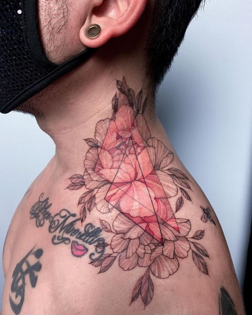 ig: nora_ink blackw;chest;flower;neck;pink;triangle