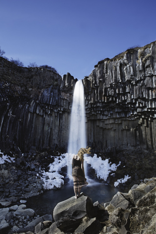 One week in Iceland. A self portrait series.