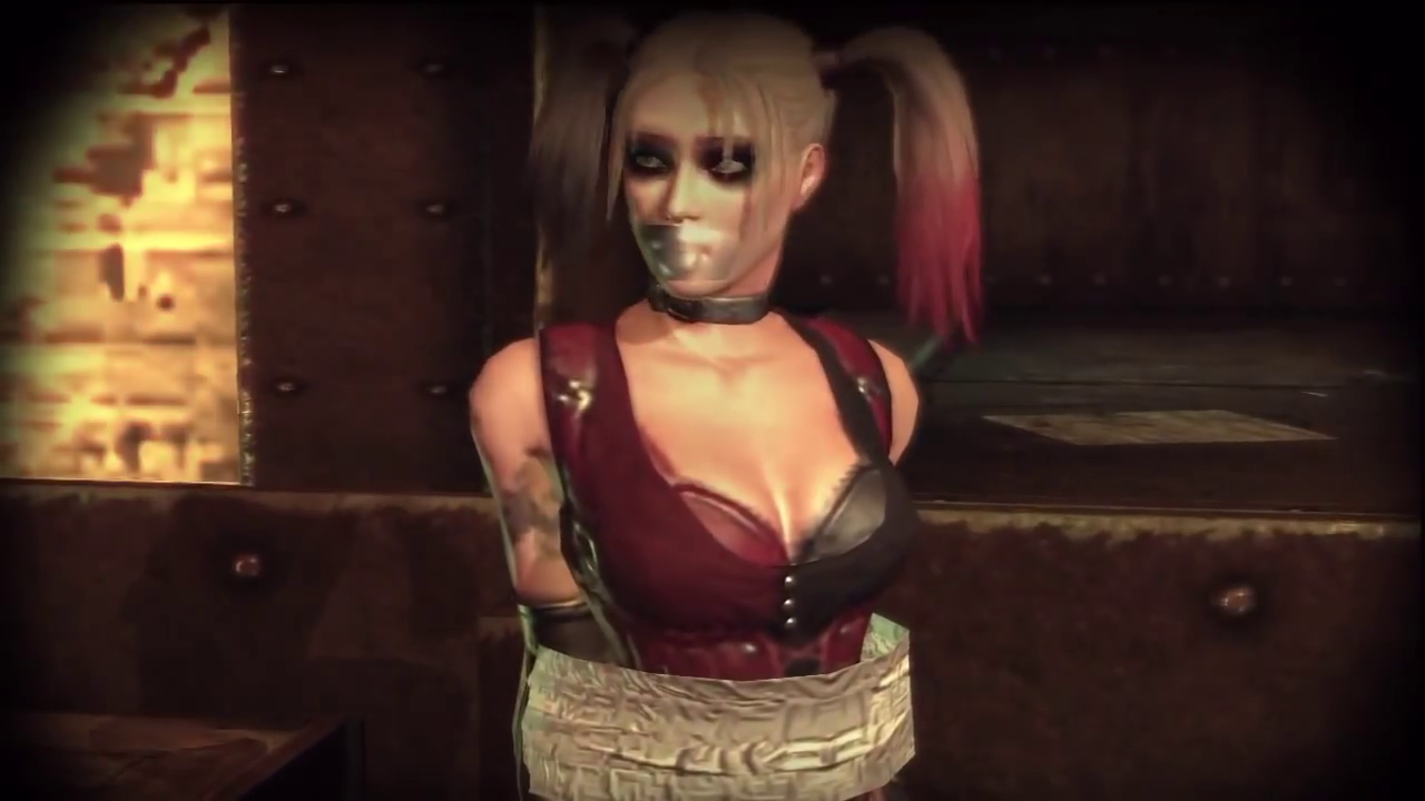 gentlemankidnapper: Harley Quinn in Batman: Arkham Night, 1st part