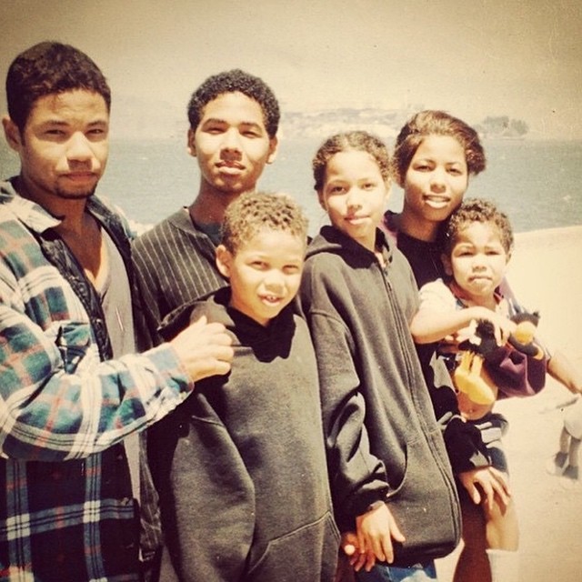loveforjussiesmollett:Throwback:JussieSmollett, JakeSmollett, JojoSmollett ,JazzSmollett