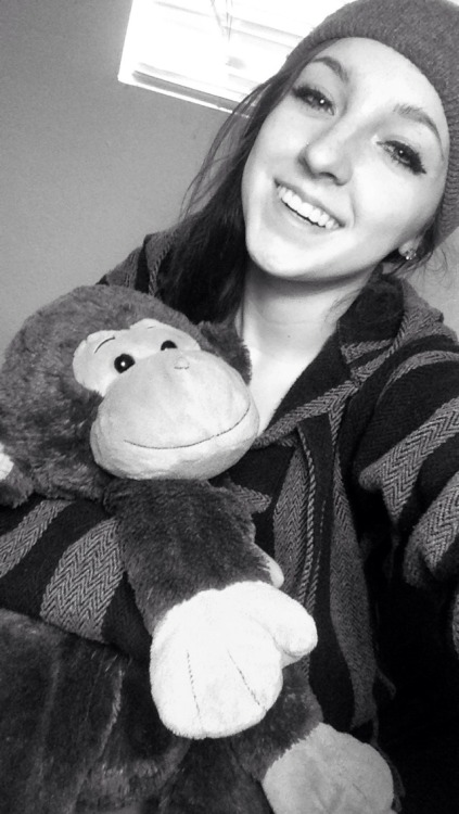 cammieeh16:  hurricanereject:  cammieeh16:  Looking shit faced with Mr.Monkey  YOU ARE SO PRETTY, wow! teach me how you do that? (:  Awwww! Thank you but honestly I didn’t even try I just took it ahahahaha💋