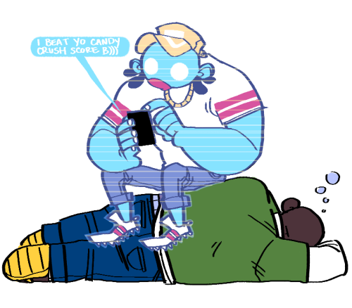 suikerpil:maybe they were able to text each other while the other was asleep