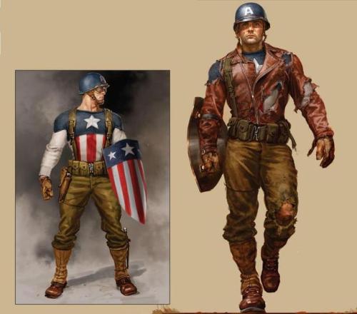 league-of-extraordinarycomics:Captain America: The First Avenger Concept ArtCreated by Ryan Meinerdi