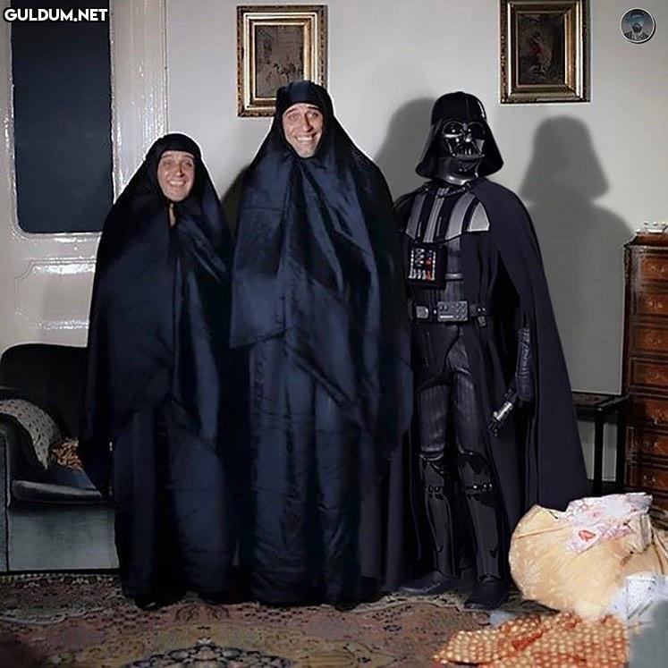 Süt kardeşler Darth Vader