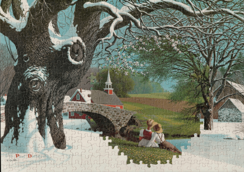escapekit: Puzzle Art Vancouver-based artist Tim Klein makes puzzle montages from different puzzles 