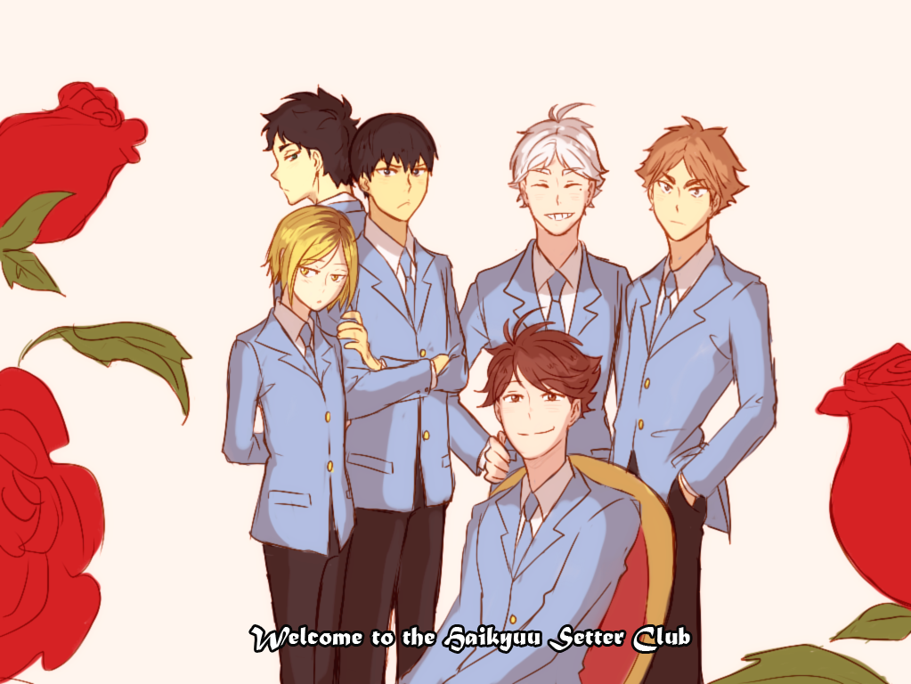 molnesic:  nihui-223art:   “Kiss, kiss fall in volleyball” I found this in my