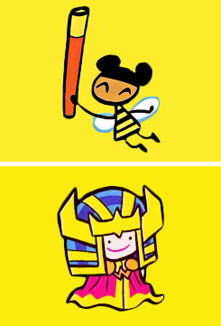 helenabertinelliblog:Aw yeah! Tiny Titans!And because we could all use a bit more cuteness in our li