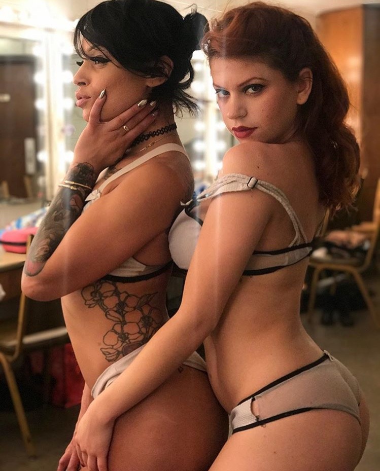 suicidegirlsblackheartburlesque: Good Afternoon with cuties Nicky and Peneloppe!