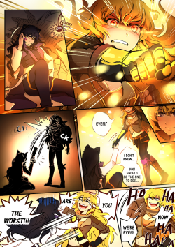 cherryinthesun: HERE THEY ARE!!! ALL 5 PAGES of my Bumblebee fan comic! &lt;3  Read from right to left   Check out awesome printed postcards here:   https://www.patreon.com/posts/february-17206072   ONLY 3 days left to grab them!    Patreon &amp; Ko-fi