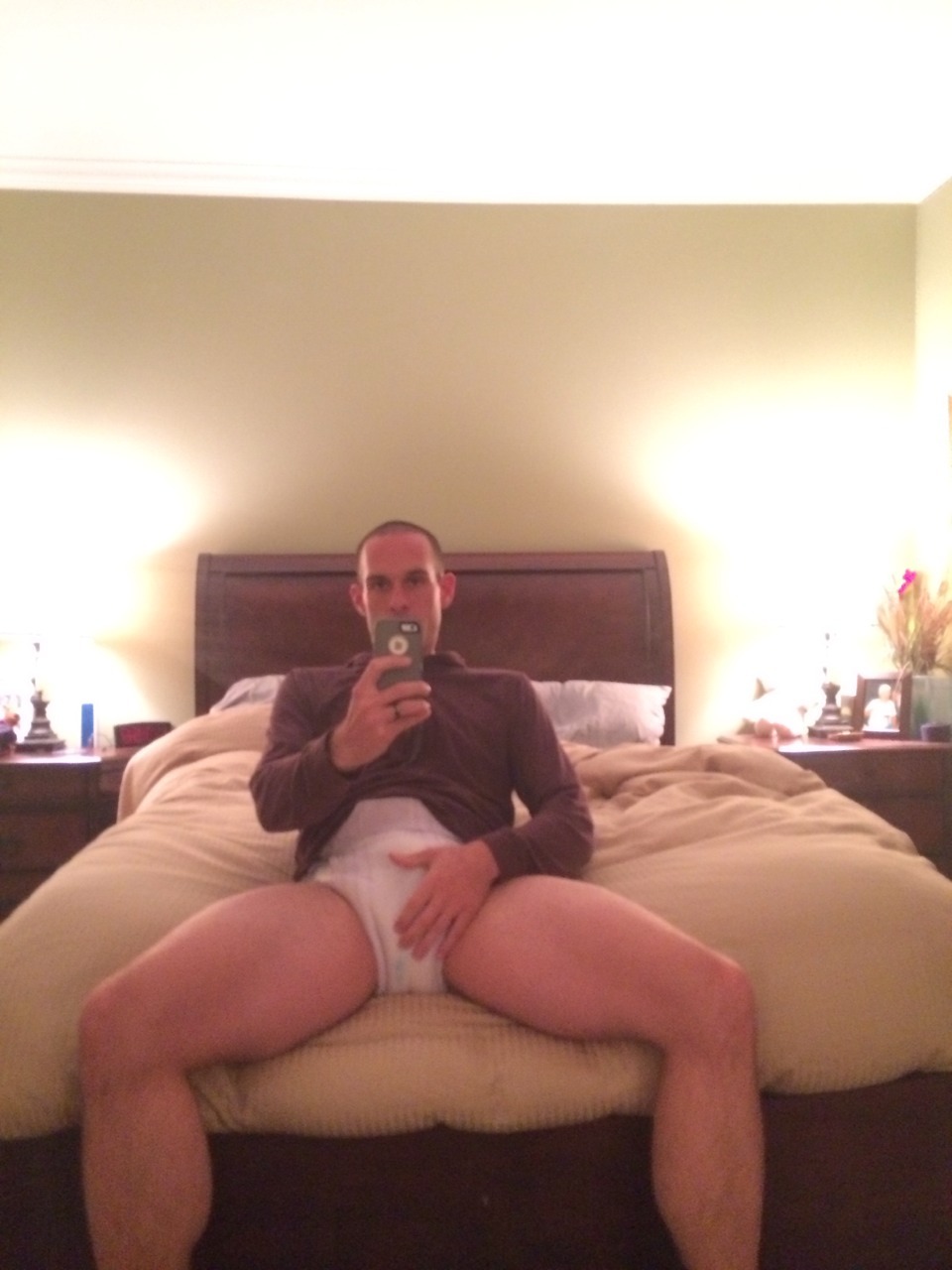 aklsdjfkasjdf:  Nothing special, just me going to bed in a wet molicare :). I hope