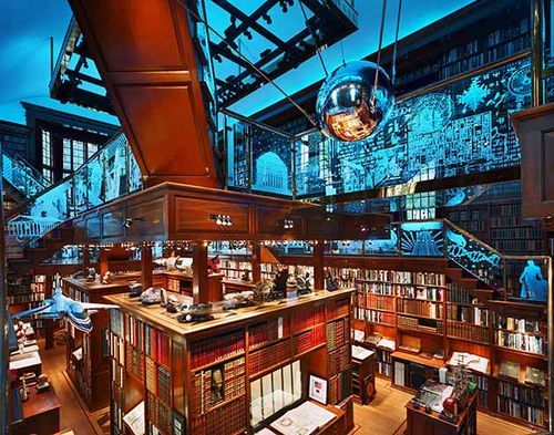 vielynne:  laurenbeukes:  Libraryporn love theremina:     Jfc I can’t not have this on my blog Seriously any of these would be my personal paradise.