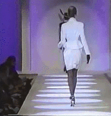 diorgod:  Reminiscent of Catwoman..From Mugler S/S Haute Couture 1997 catalog  