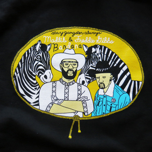 Just dropped these ‘Stay Gangster’ Madlib &amp; Freddie Gibbs T’s &amp; Hoodies w/ Rappcats. Go get 