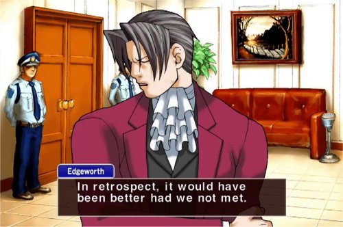 STOP GIVING EDGEWORTH FEELINGS, PHOENIX.  IT’S GROSS OKAY.