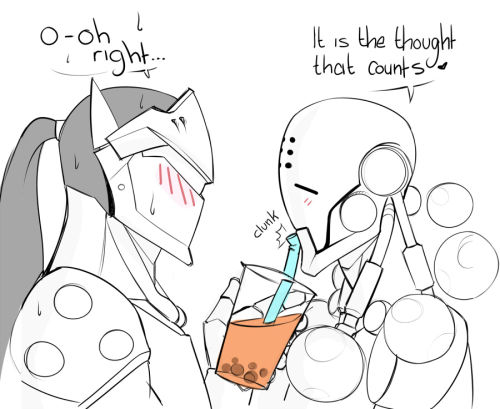 junelets:  Shimada boys sharing their bubble teas~Needed a break from assignments :|