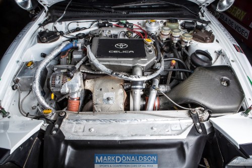 grofjardanhazy:  1993 Toyota Celica Turbo 4WD ST 185 Group A Rally£125,000 / 走,000  The example on offer (as confirmed by Toyota Motorsport) is a 1993 built, Safari specification model as entered by the works team in the 1993 FIA Rally Kenya Safari