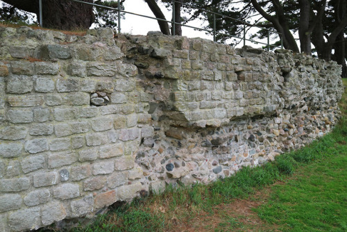 Segontium Roman Fort, Caernarfon, North Wales, 1.8.18.The scale of Segontium meant that at its heigh