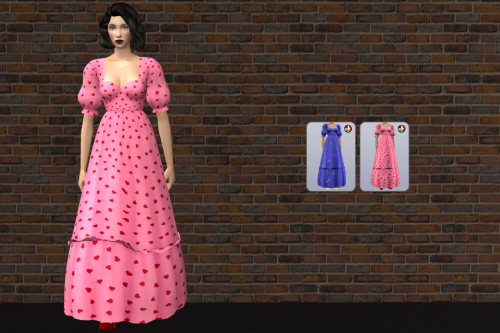 ello-sims: NeoHippieDress and DaisyDressBoots replaced with @pop-sims Cloud DressSuper pretty d