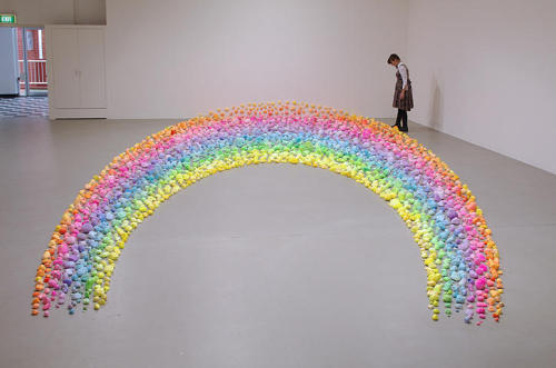coolthingoftheday:  Artist Tanya Schultz creates colorful works of art using sugar and candy. [x]