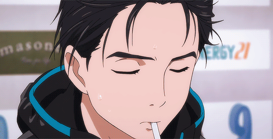 nanaforov: Katsuki Yuuri + Kiss &amp; Cry