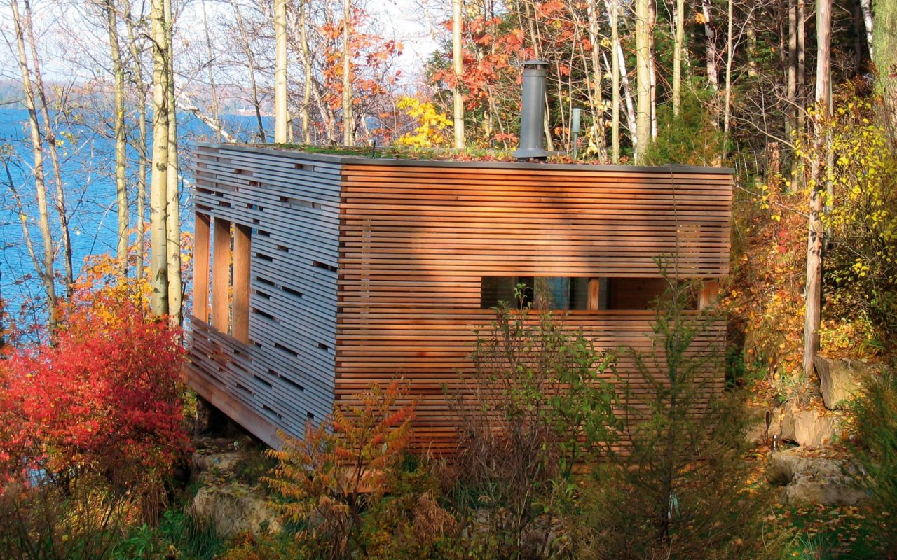 archatlas:  Sunset Cabin Taylor Smyth Architects  From the architect:The clients